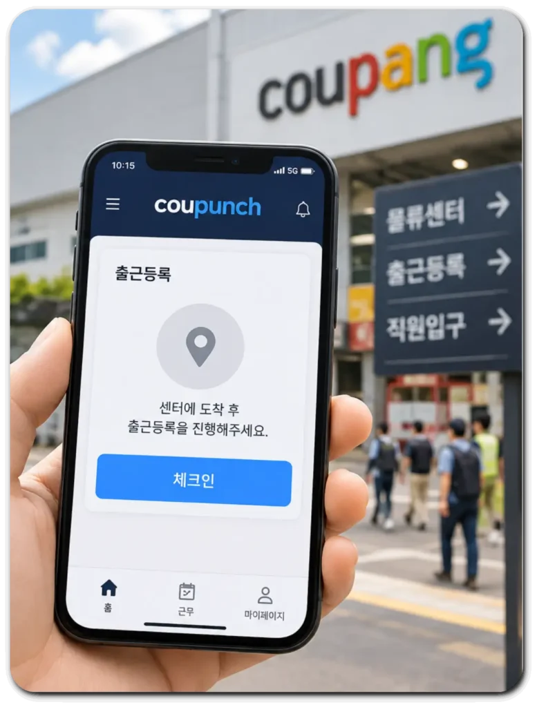 쿠펀치-체크인-안내